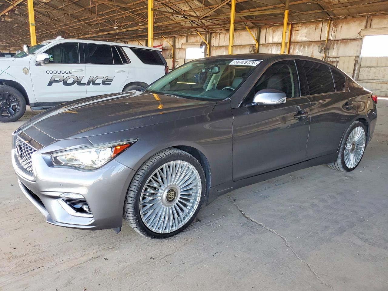 2023 Infiniti Q50 VIN JN1EV7BR8PM540326 — COPART salvage auction photo