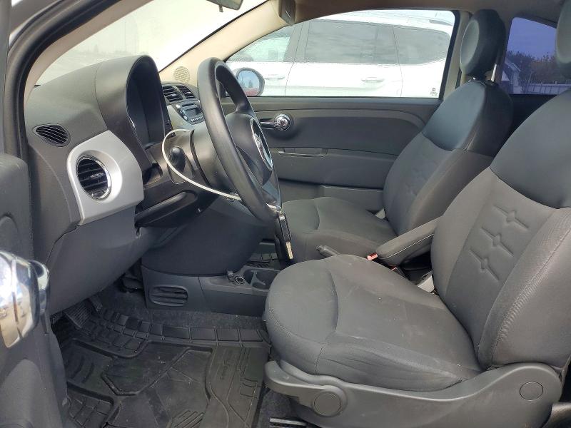 2012 Fiat 500 VIN 3C3CFFAR7CT123821 COPART salvage auction — NORMAL WEAR, CA - DIS/DLR/EXP ONLY CLEAN TITLE, sold $150 on 2026-08-18 (photo 7)