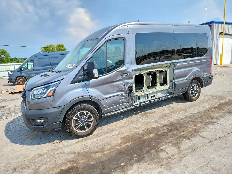 2023 Ford Transit VIN 1FBAX2CG1PKB51100 — COPART salvage auction photo