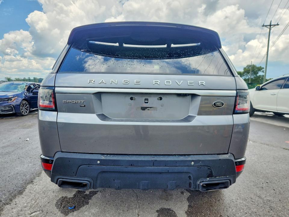 2020 Land rover Range rover sport VIN SALWR2SU7LA710063 COPART salvage auction — MINOR DENT/SCRATCHES, Fl - Certificate Of Title, sold $12,600 on 2026-08-19 (photo 6)