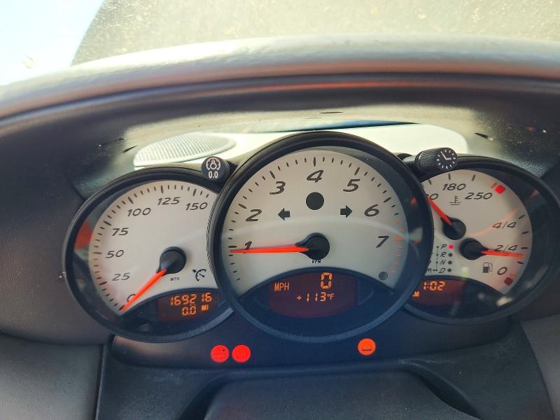 1998 Porsche Boxster VIN WP0CA2982WS620909 COPART salvage auction — REAR END, Ca - Dis/Dlr/Exp Only Clean Title, sold $600 on 2026-09-18 (photo 9)