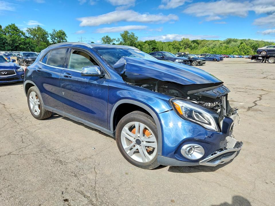 2020 Mercedes-benz Gla-klasse VIN WDCTG4GB3LJ681321 COPART salvage auction — FRONT END, Ny - Certificate Of Title (P), sold $4,450 on 2026-08-13 (photo 4)