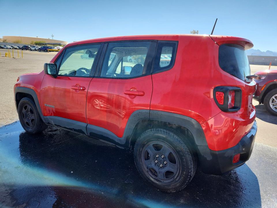 2020 Jeep Renegade VIN ZACNJAAB6LPL13719 COPART salvage auction — MINOR DENT/SCRATCHES, NV - CERTIFICATE OF TITLE, sold $4,150 on 2026-08-20 (photo 2)