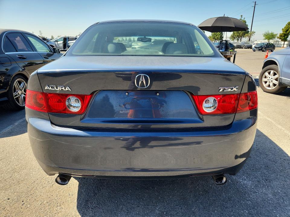 2004 Acura Tsx VIN JH4CL96894C043857 COPART salvage auction — NORMAL WEAR, CA - DIS/DLR/EXP ONLY CLEAN TITLE, sold $8,100 on 2026-08-06 (photo 6)