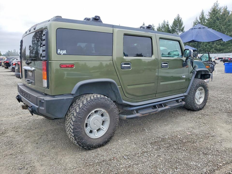 2004 Hummer H2 VIN 5GRGN23U64H105593 COPART salvage auction — FRONT END, Wa - Vehicle Cert Of Ownership-Titl, sold $6,700 on 2026-09-22 (photo 3)