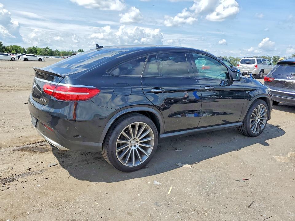 2018 Mercedes-benz Gle coupe VIN 4JGED6EB2JA103855 COPART salvage auction — MINOR DENT/SCRATCHES, VA - CERTIFICATE OF TITLE, sold $10,600 on 2026-08-19 (photo 3)