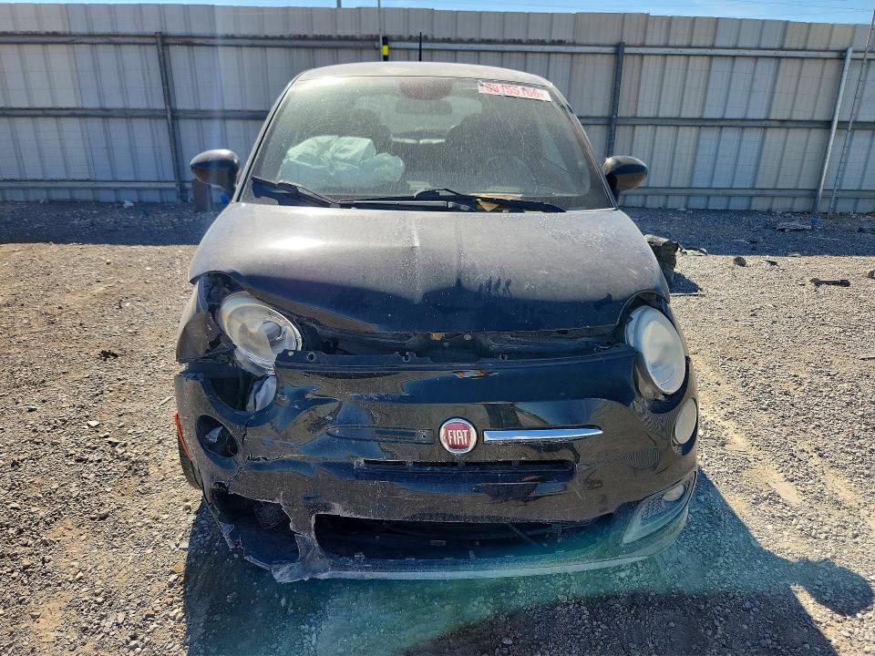 2015 Fiat 500 VIN 3C3CFFBR2FT642729 COPART salvage auction — FRONT END, Nv - Salvage Title, sold $400 on 2026-10-01 (photo 5)