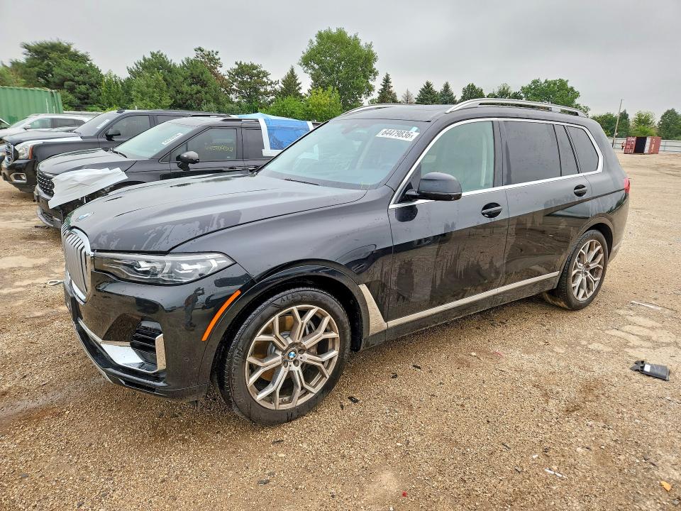 2022 BMW X7 VIN 5UXCW2C04N9M86137 — COPART salvage auction photo