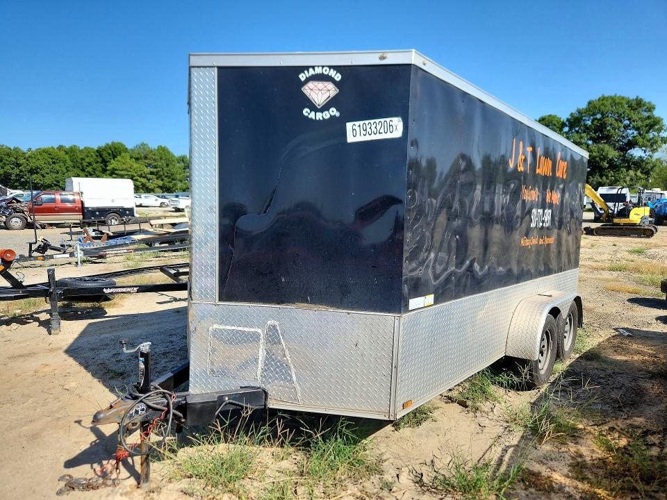 2021 Diamond Cargo Enclosed Cargo VIN 53NBE1423N1092495 COPART salvage auction — ALL OVER, TN - CERTIFICATE OF TITLE, sold $4,800 on 2026-09-14 (photo 1)