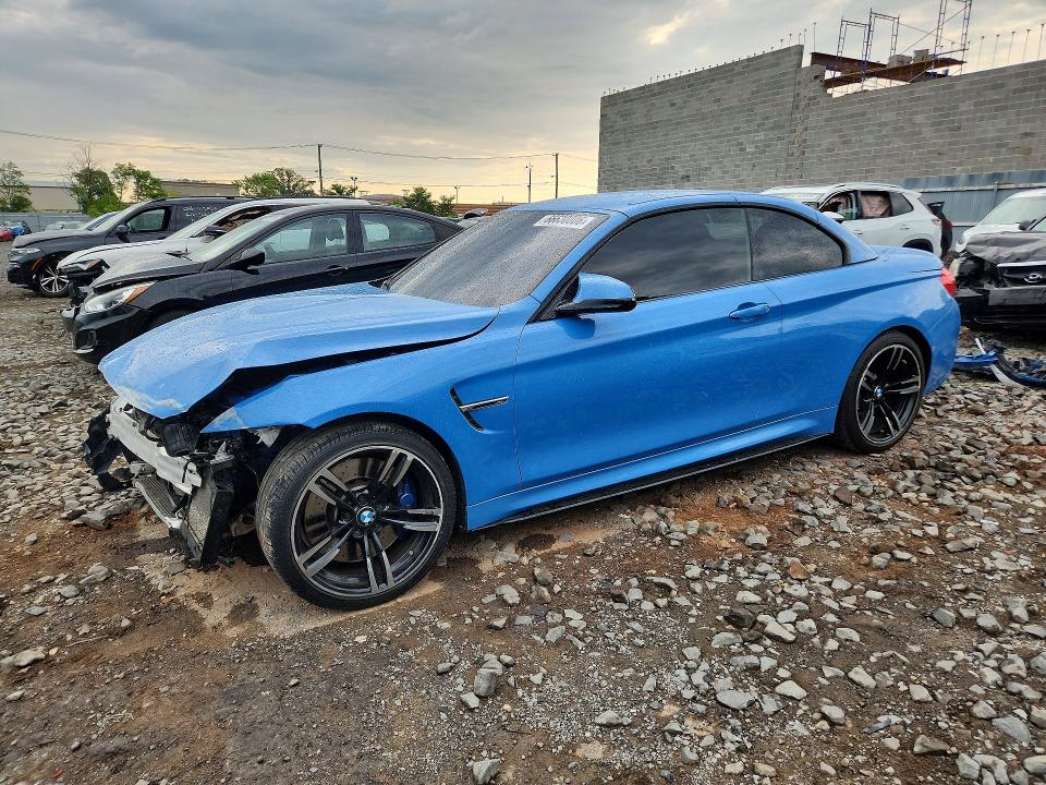 2018 BMW M4 VIN WBS4Z9C51JEA24374 COPART salvage auction — FRONT END, NY, sold $10,500 on 2026-10-19 (photo 1)