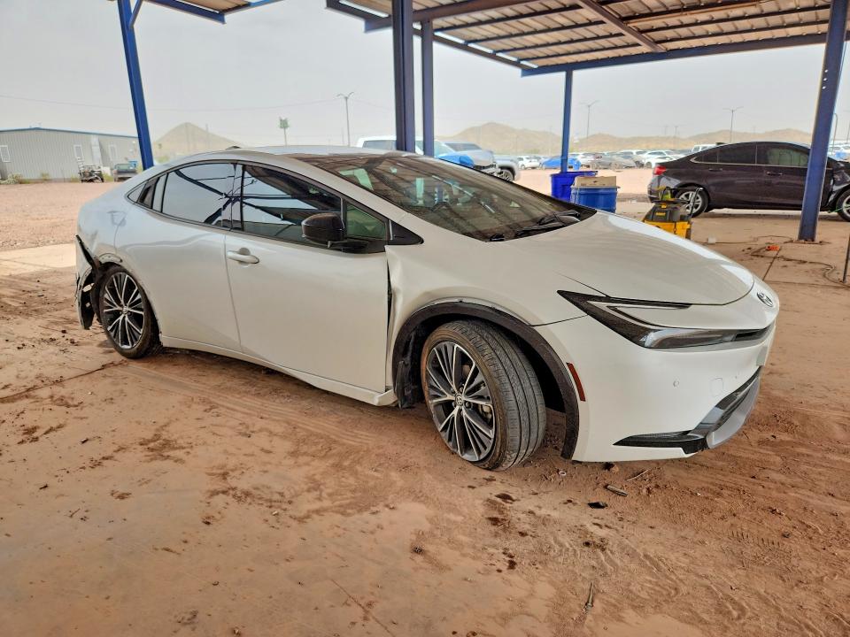 2023 Toyota Prius VIN JTDACAAU0P3009311 COPART salvage auction — REAR END, Az - Cert Of Title - Salvage, sold $12,400 on 2026-08-18 (photo 4)