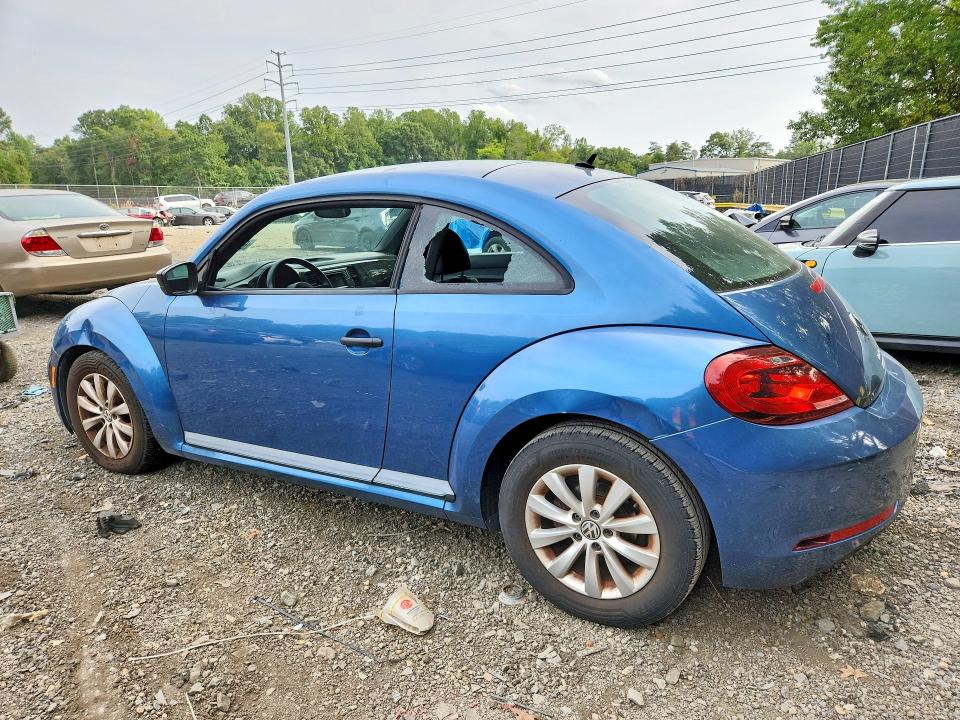 2017 Volkswagen Beetle VIN 3VWF17AT8HM613398 COPART salvage auction — SIDE, Md - Certificate Of Title, sold $975 on 2026-09-01 (photo 2)