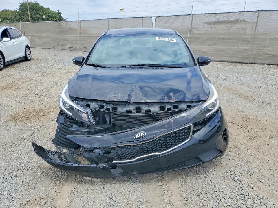 2018 Kia Forte VIN KNAFK5A87J5773636 COPART salvage auction — FRONT END, Salvage Title, sold $900 on 2026-10-03 (photo 5)