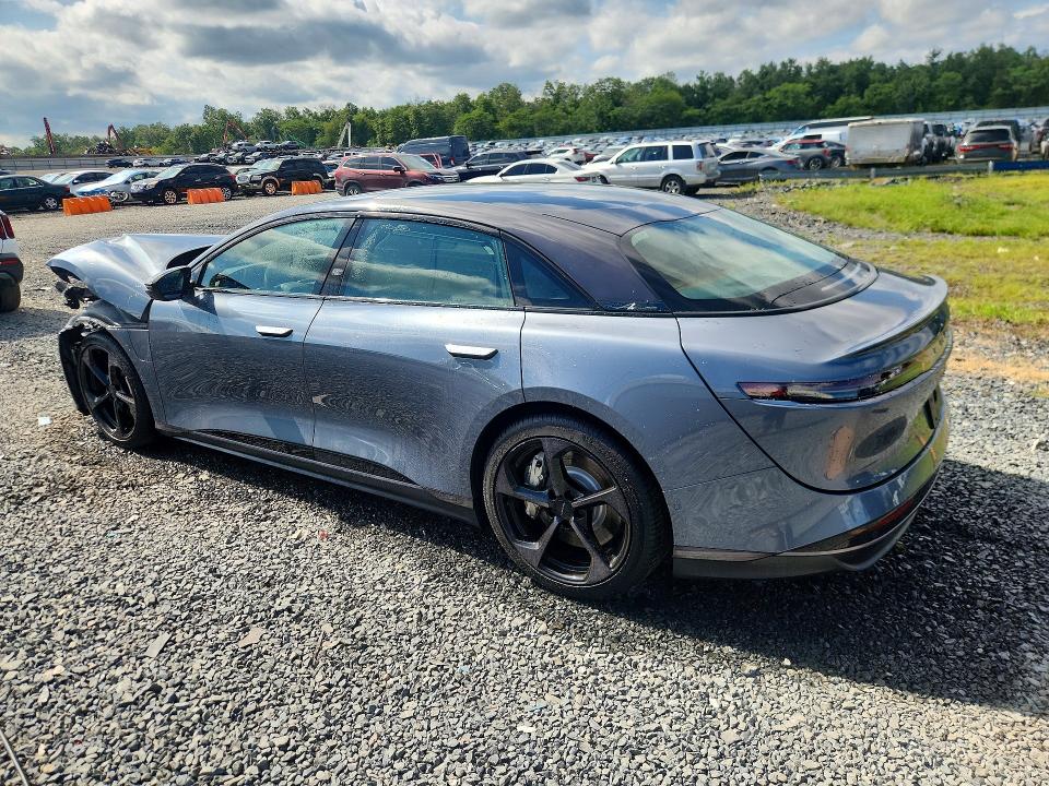 2025 Lucid Air VIN 50EA1GBA1SA046459 COPART salvage auction — FRONT END, Nj - Cert Of Title-Salvage, sold $22,100 on 2026-09-18 (photo 2)