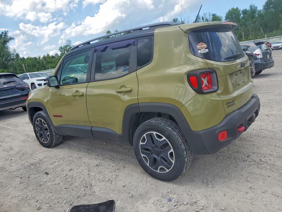 2015 Jeep Renegade VIN ZACCJBCT6FPB93477 COPART salvage auction — NORMAL WEAR, NY - CERTIFICATE OF TITLE, sold $650 on 2026-08-10 (photo 2)
