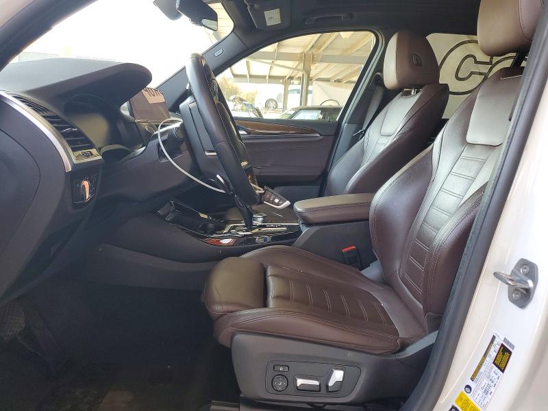 2020 BMW X3 VIN 5UXTY5C01LLT34330 COPART salvage auction — FRONT END, Ca - Salvage Certificate, sold $9,000 on 2026-09-03 (photo 7)