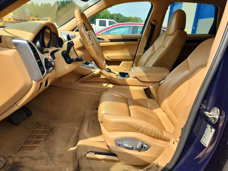 2013 Porsche Cayenne VIN WP1AA2A26DLA00648 COPART salvage auction — WATER/FLOOD, Nj - Cert Of Title-Salvage Flood, sold $425 on 2026-08-27 (photo 7)