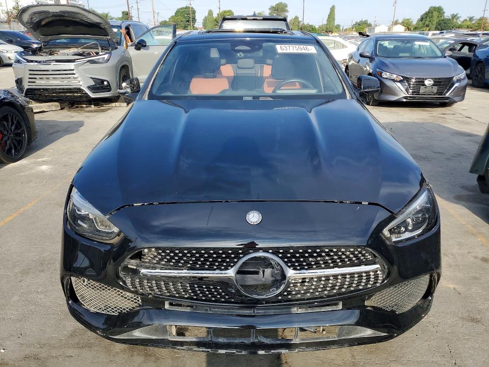 2024 Mercedes-benz C-klasse VIN W1KAF4GB7RR231994 COPART salvage auction — FRONT END, Tx - Dis/Dlr/Exp Only Salvage Title, sold $11,200 on 2026-08-24 (photo 5)