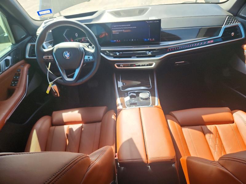 2025 BMW X5 VIN 5UX13EU04S9X56690 COPART salvage auction — FRONT END, Tx - Salvage Vehicle Title, sold $36,250 on 2026-09-16 (photo 8)
