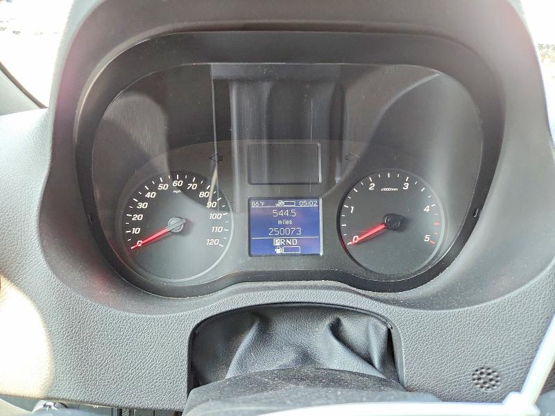 2022 Mercedes-benz Sprinter VIN W1Y4DCHY8NT103802 COPART salvage auction — FRONT END, WI - CERT OF TITLE-CLAIM PAID, sold $9,000 on 2026-10-07 (photo 9)