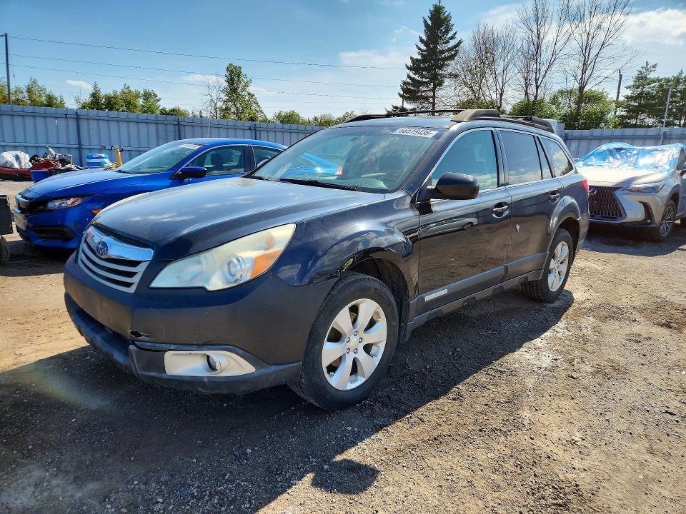 2011 Subaru Outback VIN 4S4BRGLC0B3368592 COPART salvage auction — SIDE, On - Permit No Brand - Unfit, sold $300 on 2026-09-10 (photo 1)