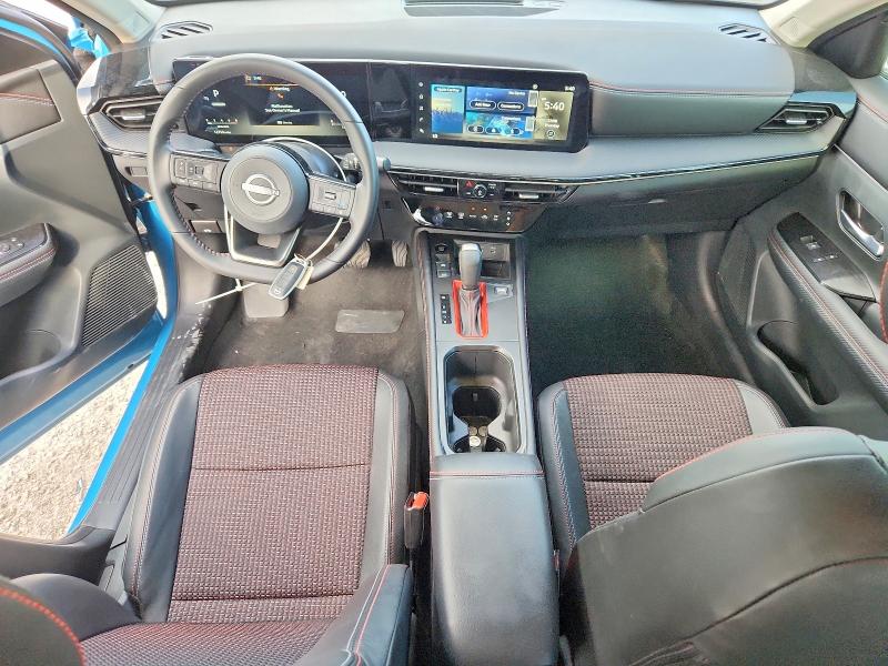 2025 Nissan Kicks VIN 3N8AP6DA0SL406313 COPART salvage auction — FRONT END, TX, sold $7,500 on 2026-10-08 (photo 8)