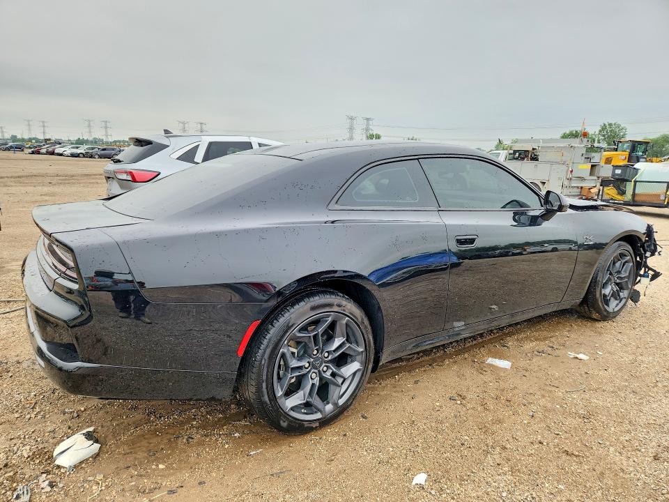2025 Dodge Charger VIN 2C3CDBCK6SR547216 COPART salvage auction — FRONT END, Il - Salvage Certificate, sold $0 on 2026-09-16 (photo 3)