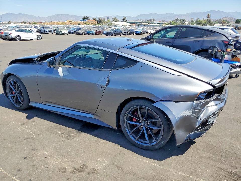 2024 Nissan Z VIN JN1BZ4BH2RM363238 COPART salvage auction — FRONT END, Ca - Salvage Certificate, sold $12,500 on 2026-08-26 (photo 2)