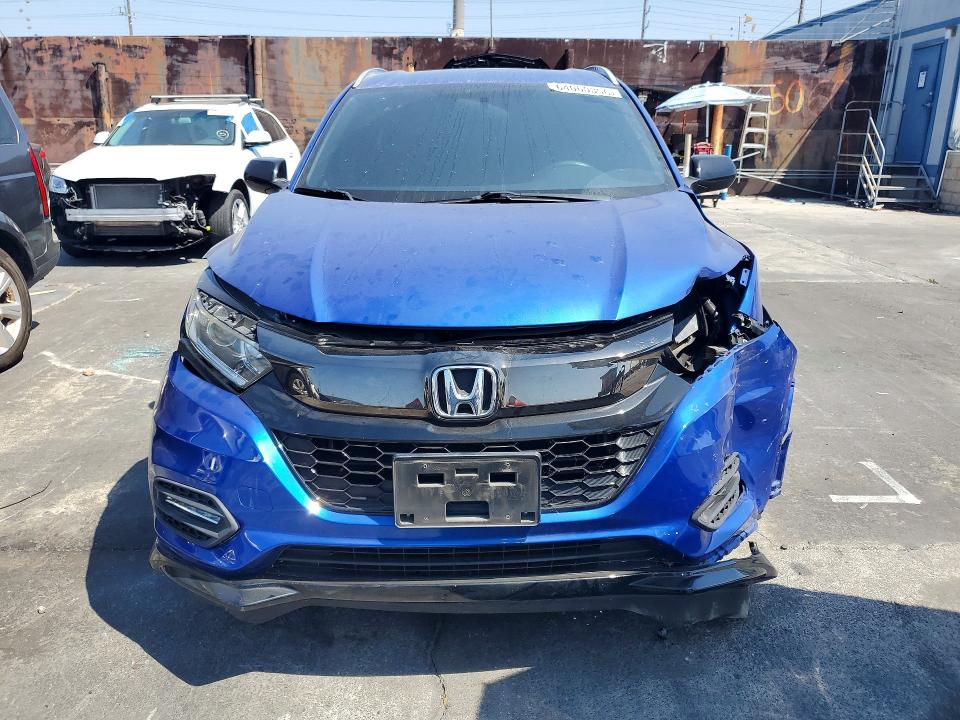 2019 Honda Hr-v VIN 3CZRU5H17KG710866 COPART salvage auction — FRONT END, Ca - Salvage Certificate, sold $7,400 on 2026-08-19 (photo 5)