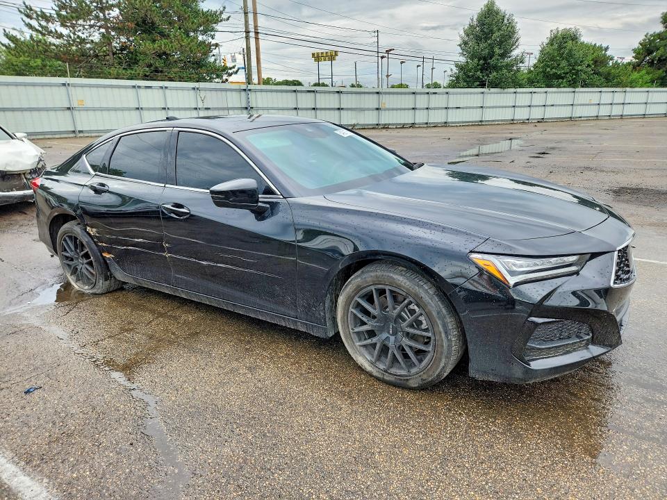 2023 Acura Tlx VIN 19UUB5F35PA005775 COPART salvage auction — SIDE, OH - CERT OF TITLE-SALVAGE, sold $8,700 on 2026-08-26 (photo 4)