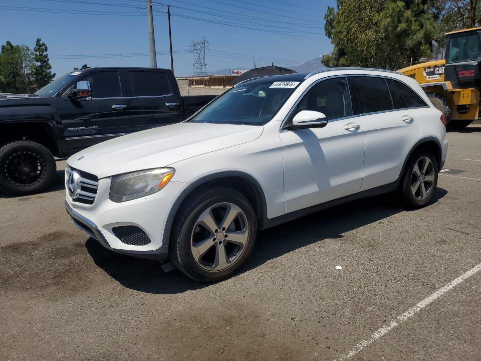 2017 Mercedes-benz Glc VIN WDC0G4JB6HF165041 COPART salvage auction — REAR END, Ca - Dis/Dlr/Exp Only Clean Title, sold $250 on 2026-08-13 (photo 1)