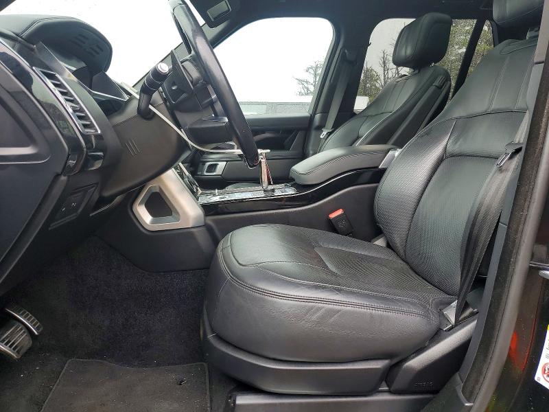 2021 Land rover RANGE ROVER VIN SALGS2SE4MA457142 COPART salvage auction — FRONT END, NY - MV-907A SALVAGE CERTIFICATE, sold $20,700 on 2026-09-16 (photo 7)