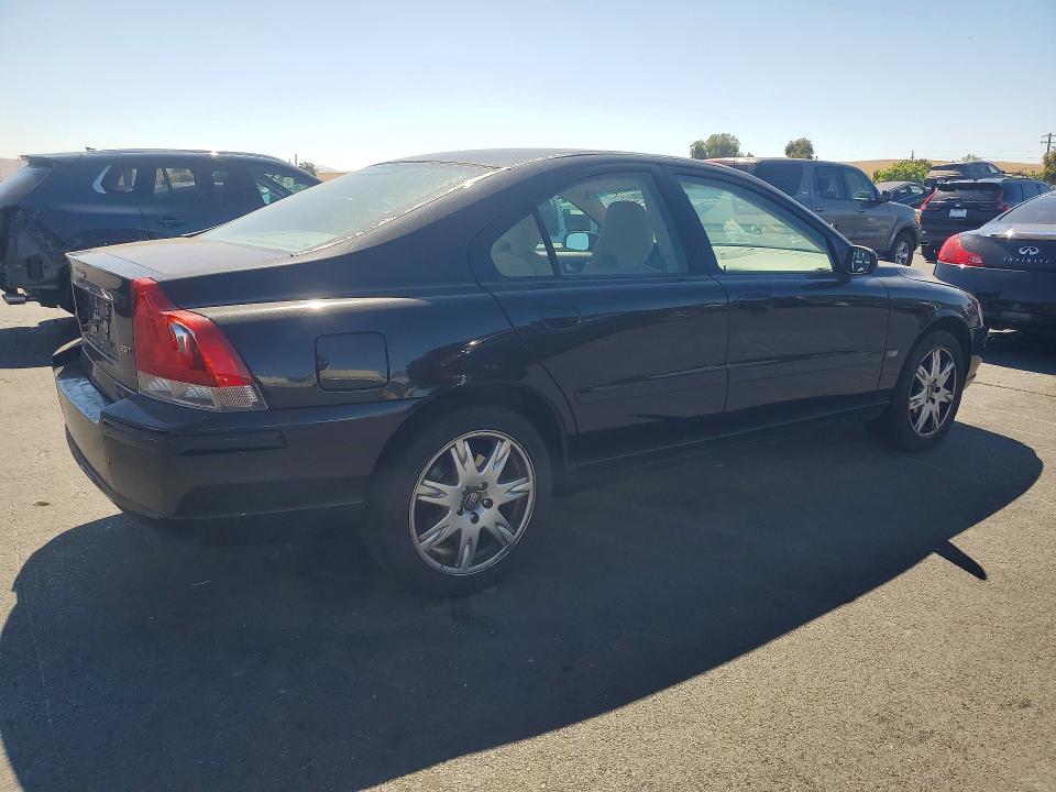 2006 Volvo S60 VIN YV1RS592462524231 COPART salvage auction — MINOR DENT/SCRATCHES, Ca - Dis/Dlr/Exp Only Clean Title, sold $350 on 2026-08-10 (photo 3)