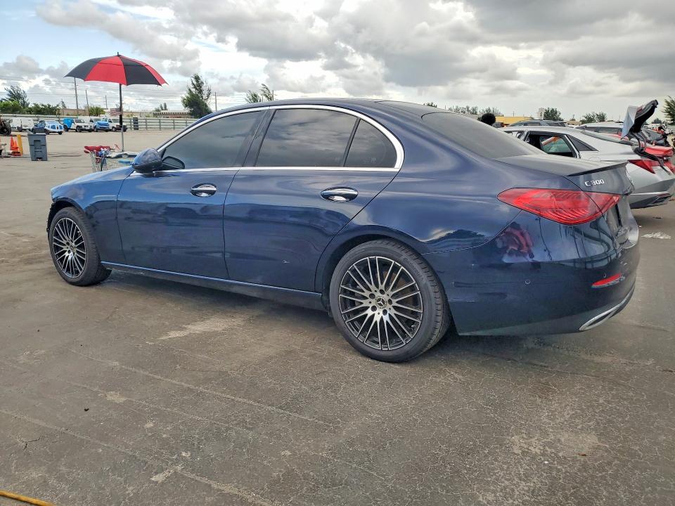 2023 Mercedes-benz C class VIN W1KAF4HBXPR097610 COPART salvage auction — MECHANICAL, Fl - Cert Of Title Slvg Rebuildable, sold $15,500 on 2026-09-02 (photo 2)