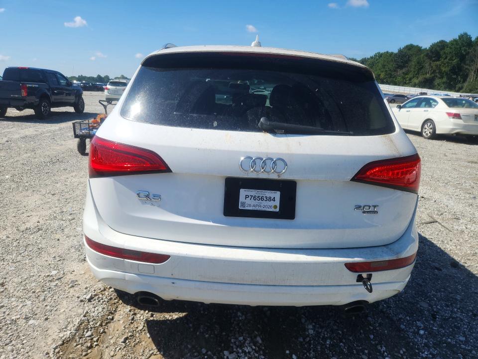 2013 Audi Q5 VIN WA1CFAFP6DA018938 COPART salvage auction — FRONT END, Ga - Certificate Of Title, sold $2,400 on 2026-09-02 (photo 6)