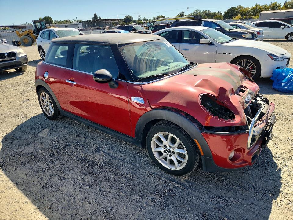 2015 Mini Cooper VIN WMWXP7C58F2A36543 COPART salvage auction — FRONT END, Salvage Title, sold $100 on 2026-09-03 (photo 4)