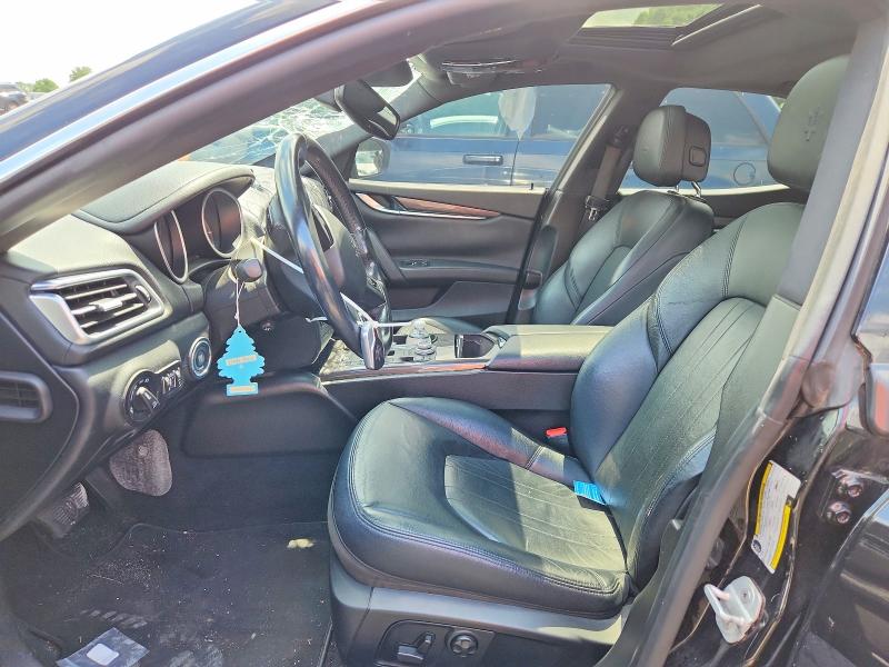 2017 Maserati Ghibli VIN ZAM57XSA4H1218881 COPART salvage auction — WATER/FLOOD, Nj - Cert Of Title-Salvage Flood, sold $5,000 on 2026-08-11 (photo 7)