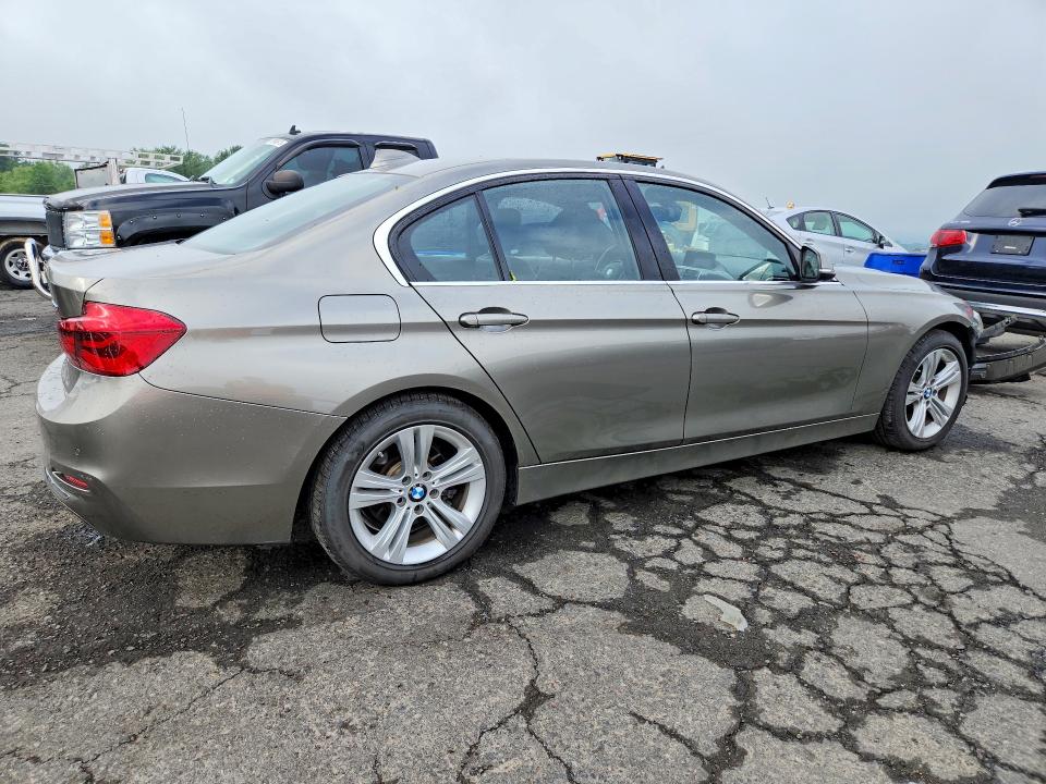 2016 BMW 3er VIN WBA8E3G52GNT80573 COPART salvage auction — FRONT END, Pa - Certificate Of Salvage, sold $2,800 on 2026-08-21 (photo 3)