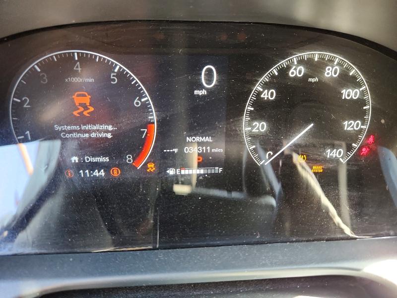 2025 Honda Hr-v VIN 3CZRZ1H59SM726131 COPART salvage auction — FRONT END, Salvage Title, sold $8,500 on 2026-08-24 (photo 9)
