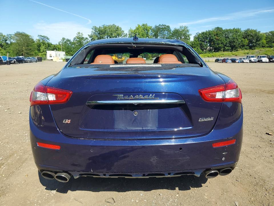 2016 Maserati Ghibli VIN ZAM57RTA0G1167694 COPART salvage auction — ROOF, Ny - Mv-907A Salvage Certificate, sold $3,850 on 2026-08-28 (photo 6)