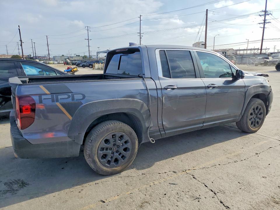 2023 Honda Ridgeline VIN 5FPYK3F54PB039730 COPART salvage auction — FRONT END, Az - Dis/Dlr/Exp Only Salvage Title (P), sold $10,100 on 2026-08-26 (photo 3)