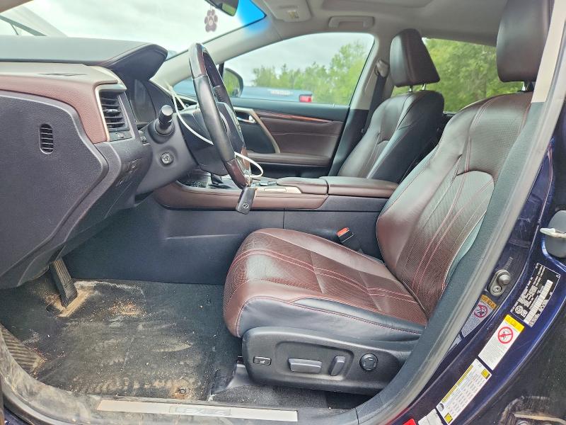 2016 Lexus Rx 350 VIN 2T2BZMCAXGC020147 COPART salvage auction — FRONT END, On - Permit No Brand - Unfit, sold $14,000 on 2026-08-27 (photo 7)