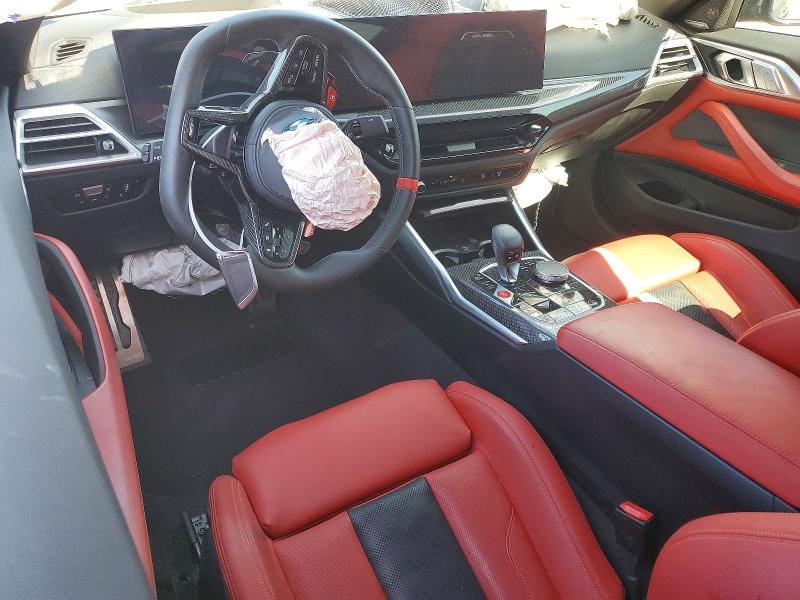 2026 BMW M4 VIN WBS23HK08TCV88284 COPART salvage auction — FRONT END, Ca - Salvage Certificate, sold $41,000 on 2026-09-14 (photo 8)