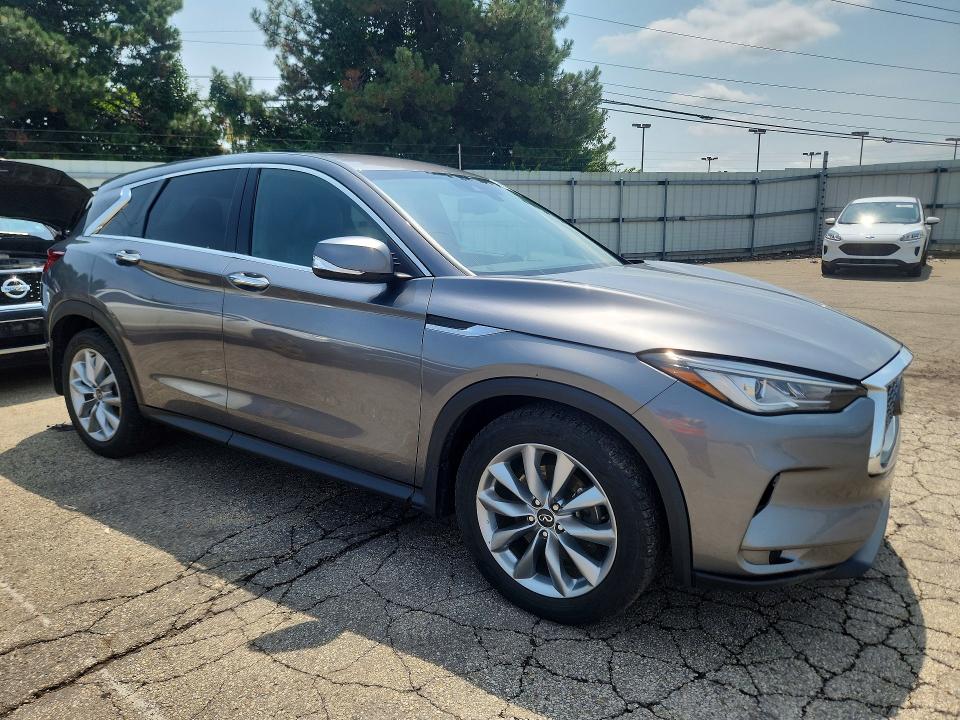 2022 Infiniti Qx50 VIN 3PCAJ5ABXNF111517 COPART salvage auction — MINOR DENT/SCRATCHES, OH - CERTIFICATE OF TITLE (P), sold $7,200 on 2026-09-16 (photo 4)