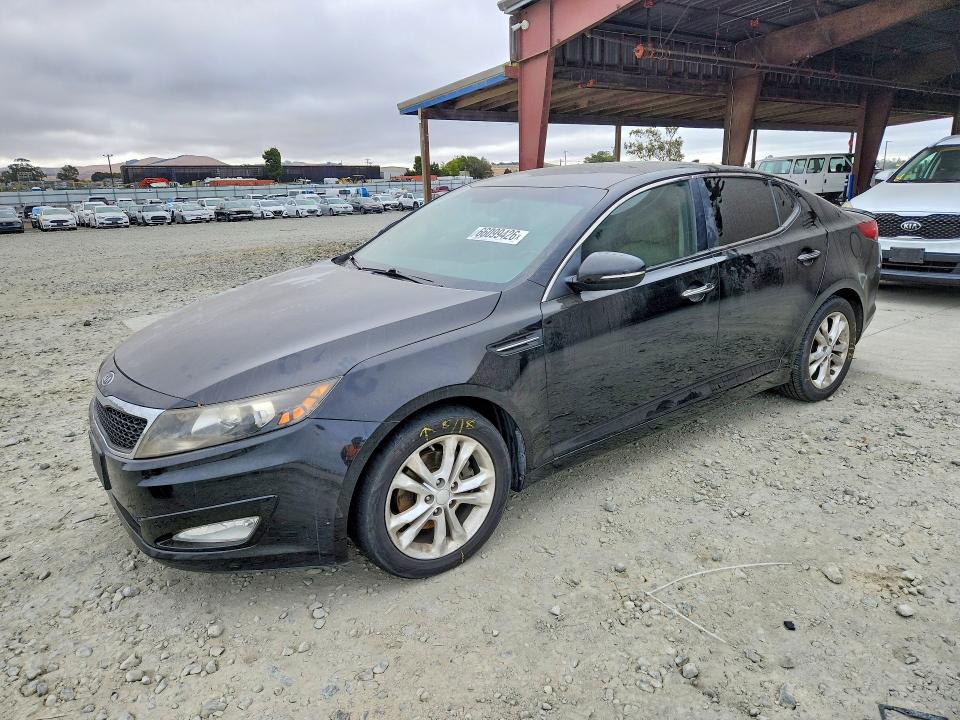 2012 Kia Optima VIN 5XXGN4A76CG022316 COPART salvage auction — MECHANICAL, Ca - Dis/Dlr/Exp Only Clean Title, sold $550 on 2026-09-03 (photo 1)