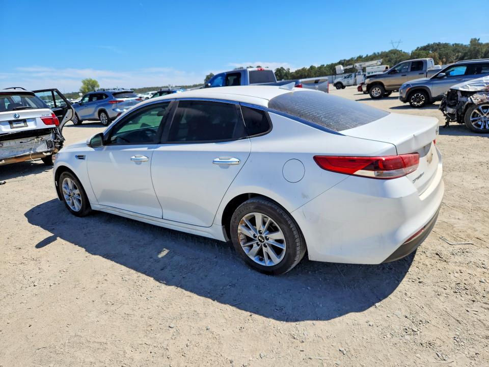 2016 Kia Optima VIN KNAGT4L34G5101006 COPART salvage auction — MECHANICAL, CA - DIS/DLR/EXP ONLY CLEAN TITLE, sold $450 on 2026-09-08 (photo 2)