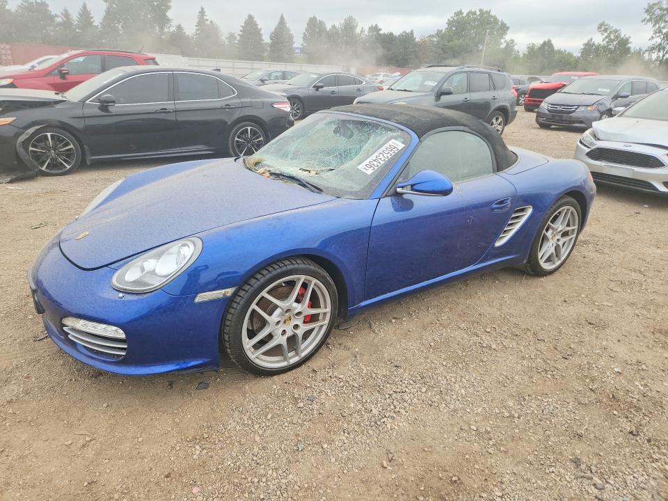 2011 Porsche Boxster VIN WP0CB2A82BS730202 — COPART salvage auction photo