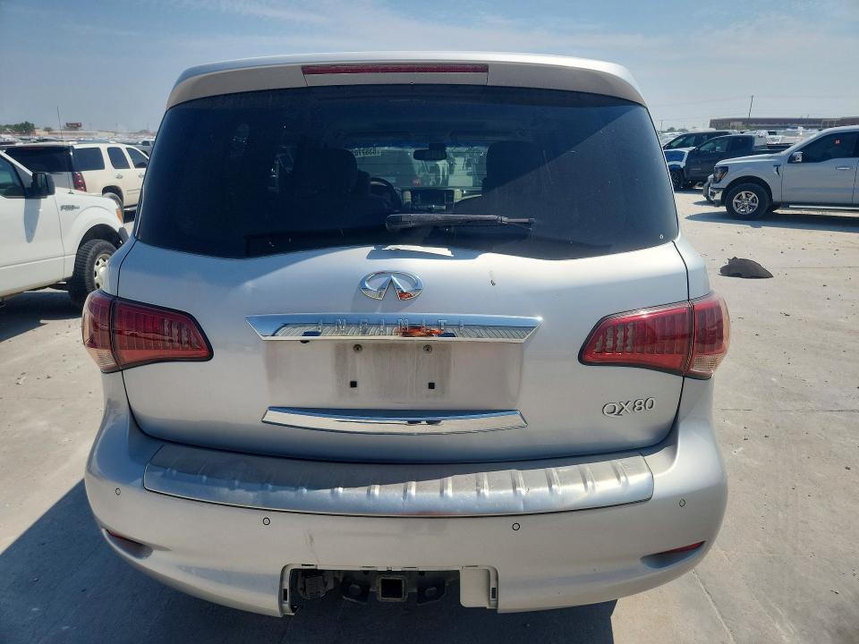 2015 Infiniti Qx80 VIN JN8AZ2NF9F9574110 COPART salvage auction — MINOR DENT/SCRATCHES, Tx - Certificate Of Title, sold $1,300 on 2026-08-23 (photo 6)