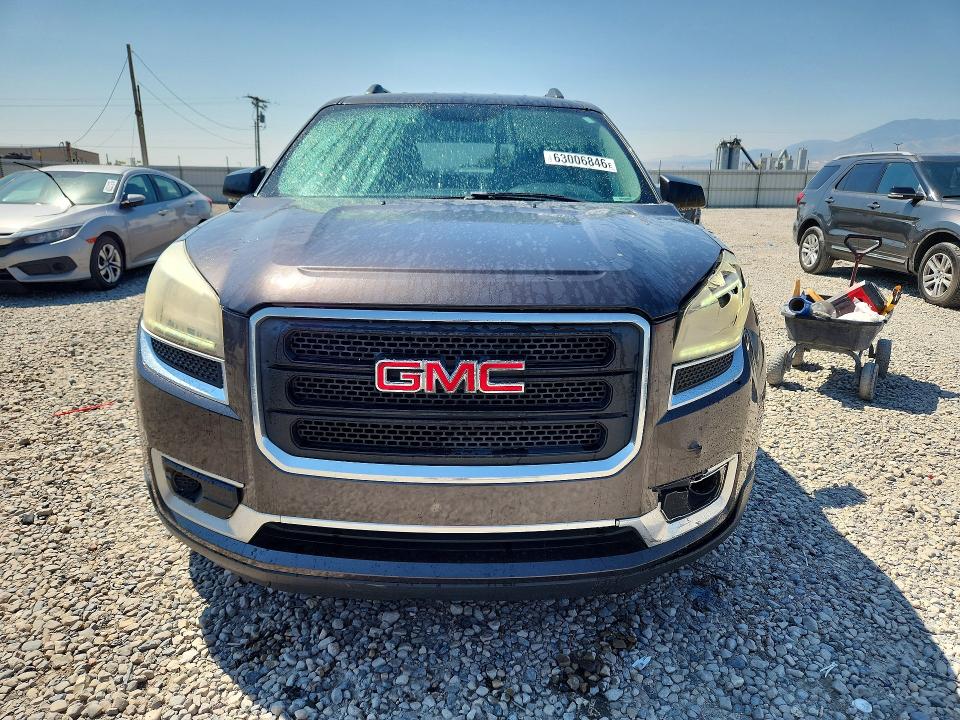 2014 Gmc Acadia VIN 1GKKVPKD3EJ229832 COPART salvage auction — FRONT END, Ut - Salvage Certificate, sold $625 on 2026-08-21 (photo 5)
