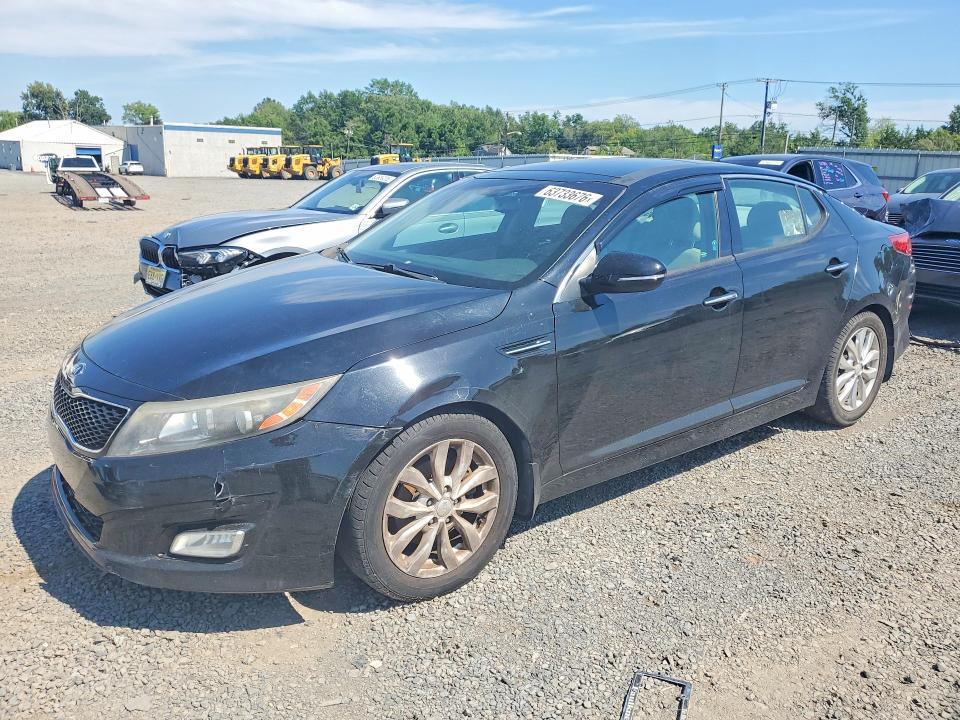 2015 Kia Optima VIN 5XXGN4A76FG463481 COPART salvage auction — FRONT END, Nc - Certificate Of Title (P), sold $1,200 on 2026-10-10 (photo 1)